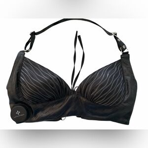Black Women’s Tank Top Style Bra Halter